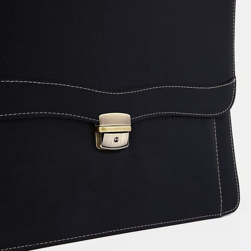 Портфель мужской, цвет чёрный - Simaland фото 3