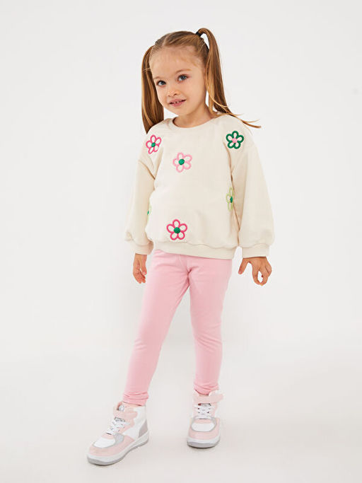 Bisiklet Yaka K?z Bebek Sweatshirt - Waikiki фото 2