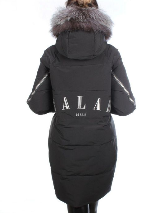 CU-19056 BLACK Пальто женское зимнее CUTEELF (200 гр. холлофайбера) - Fashion фото 5