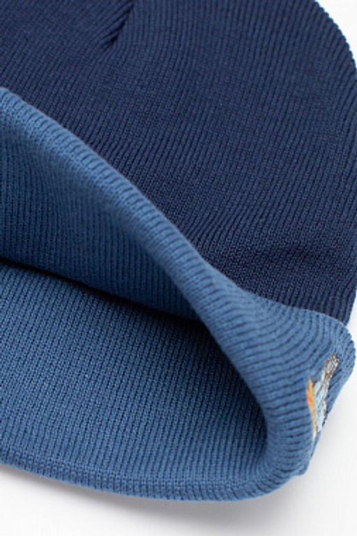 Шапка ЗАПОРОЖЕЦ Ditch Classic NAVY/DARK NAVY  фото 5