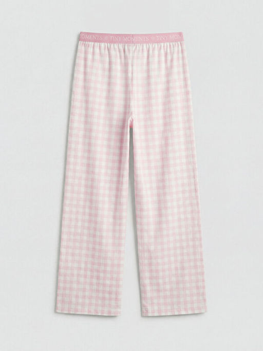 Ekose K?z ?ocuk Pijama Alt?