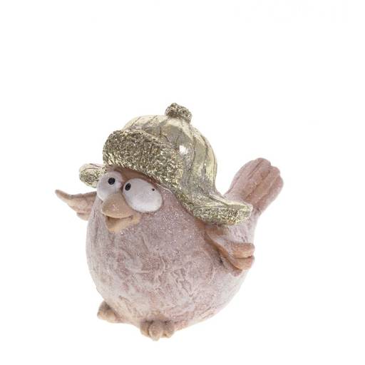 Фигурка декоративная "Птичка", L10,5 W10 H9 см, 2в.