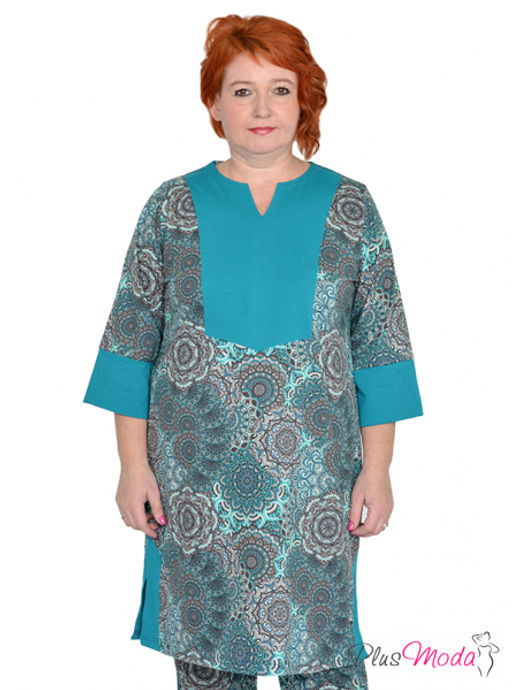 Туника Модель №1207 размеры 44-84 - Plusmoda фото 11