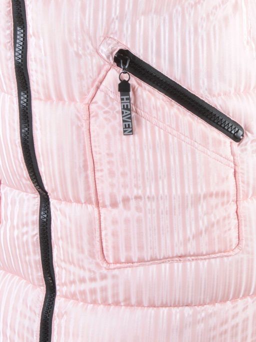 2032 PINK Куртка зимняя облегченная женская Yixiangyuan - Fashion фото 5