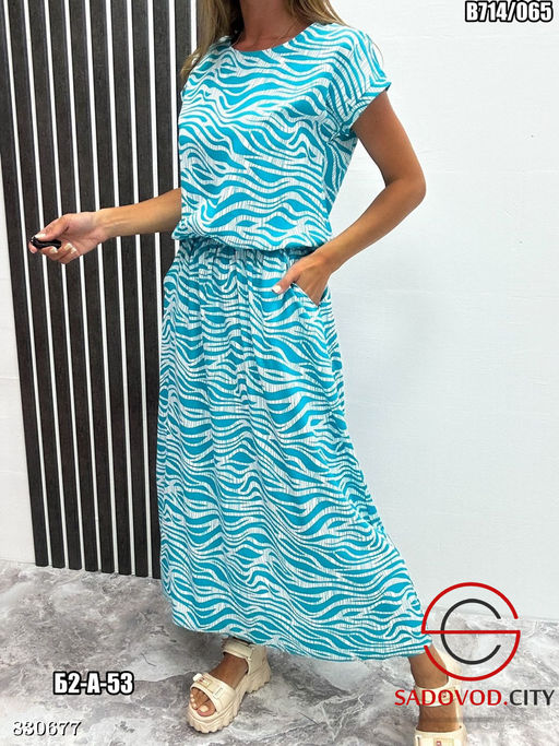 Платье женское из хлопка