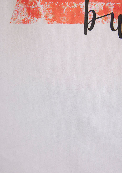 Ucgen Bask?l? Beyaz Istanbul Tisort - Mavi фото 8