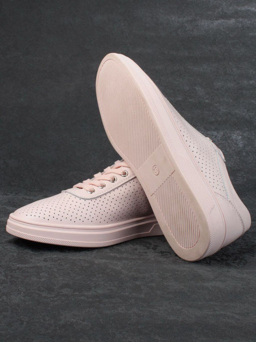 05-PDXL143-3 PINK Кроссовки женские (натуральная кожа) - Фабричный китай фото 15