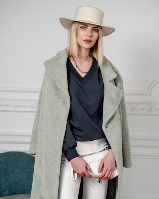 Свитшот с V-образным вырезом 93.4.3 - Elena sorti фото 9