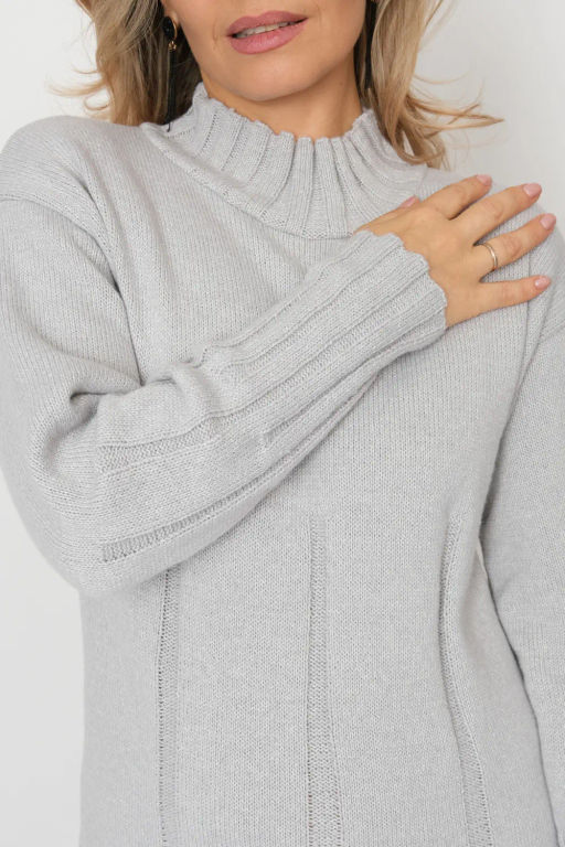 ЗЛАТА Платье И 040/св.серый