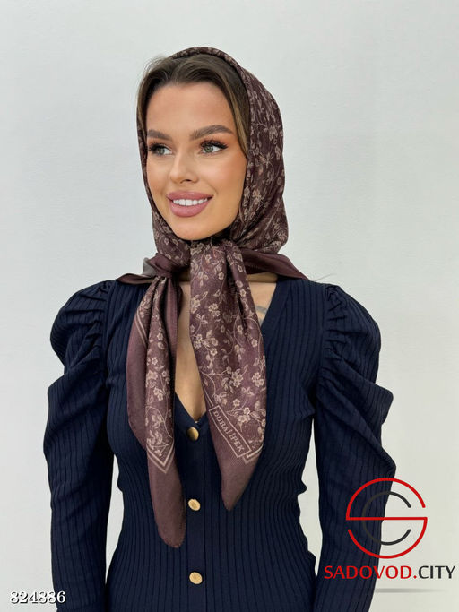 Платок женский с рисунком