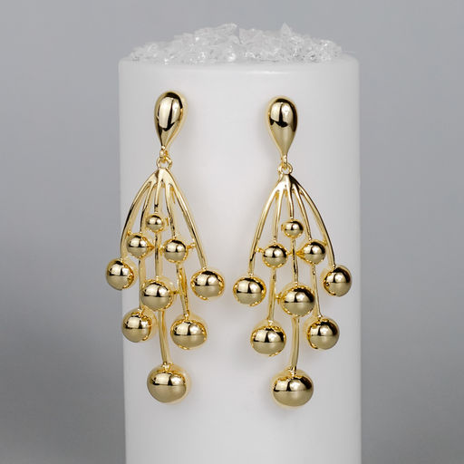 Серьги Арт. 3-3198-Y - MyGemma фото 3