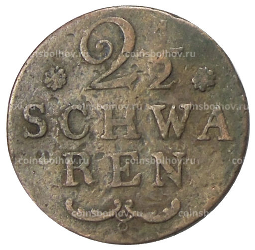 2 1/2 шварена 1820 года Германские государства  Бремен