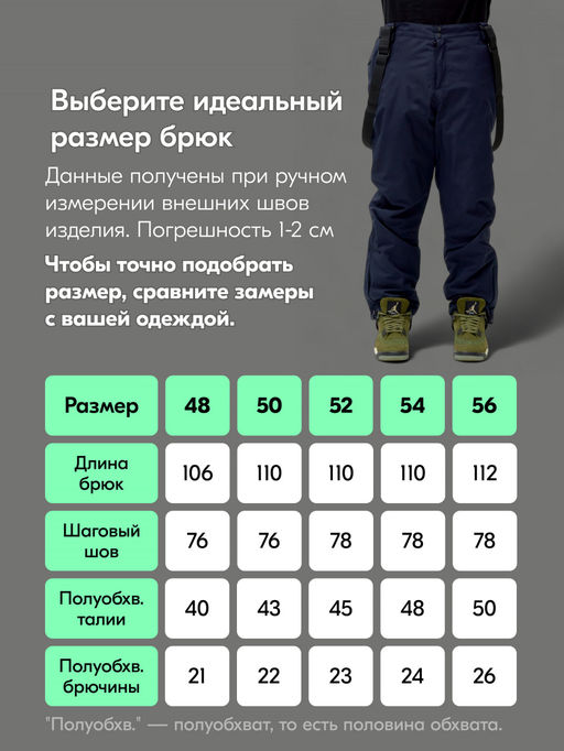Горнолыжный костюм мужской зимний темно-синего цвета 370TS - Leifensh фото 7