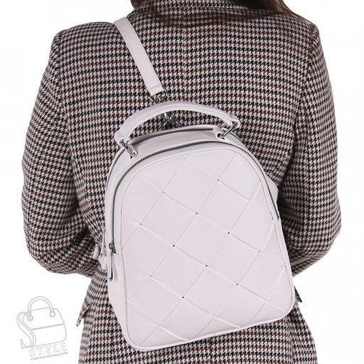 Рюкзак женский 69138-1 white Velina Fabbiano-Safenta  в Новосибирске