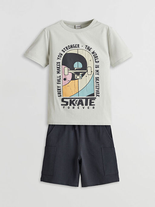 Bisiklet Yaka Erkek ?ocuk Ti??rt ve ?ort