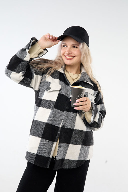 Рубашка женская в клетку РЖК-01