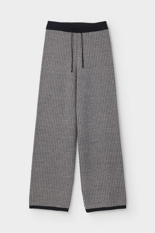 ЕВ 433/ш/черный,слоновая кость брюки жен