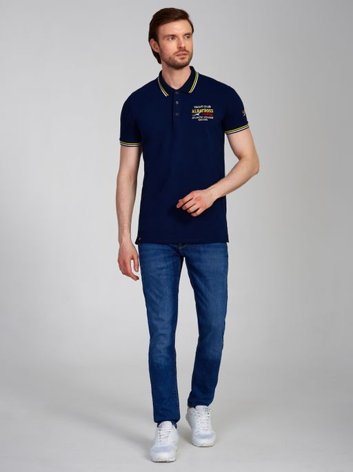 Поло мужское Yachting 65M-RR-1366 RED-N-ROCKS