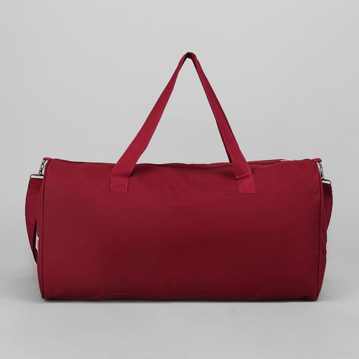 Сумка спортивная, отдел на молнии, длинный ремень, цвет бордовый - Simaland фото 4