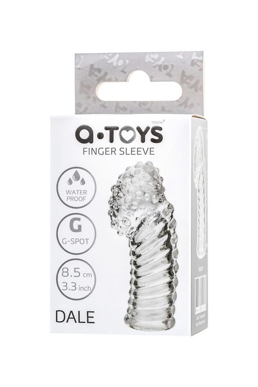 Насадка на палец A-toys Dale, ТРЕ, прозрачный, 8,5 см - Toyfa фото 5