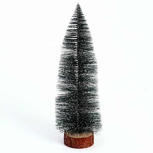 Декор новогодний Ёлочка зелёная в снегу, 8?8?40 см