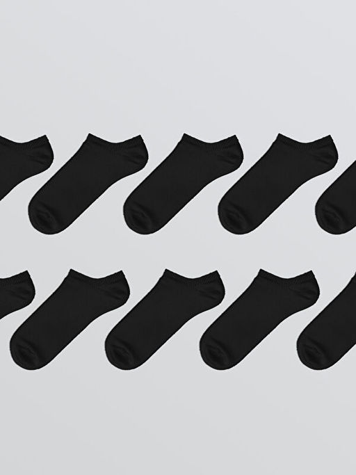 Erkek Sneaker ?orap 10lu