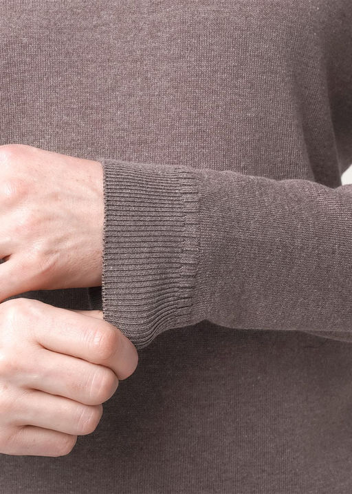 CLE Джемпер муж. 654357ха меланж бежевый - Clever wear фото 4