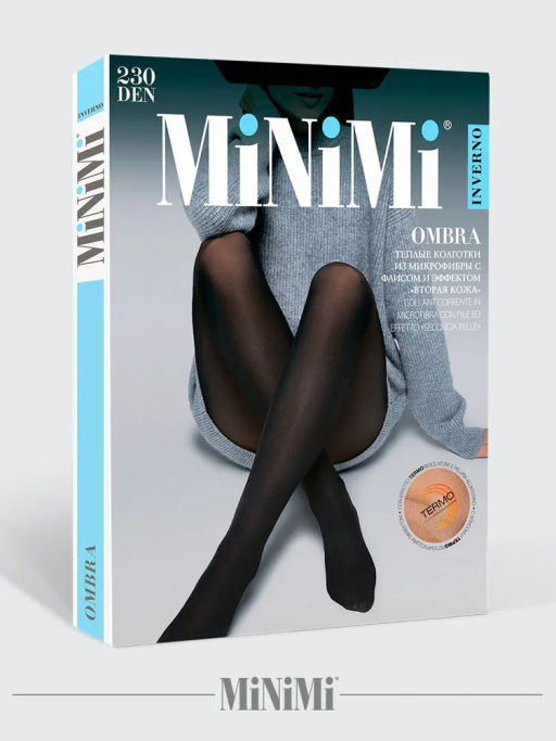 НОВИНКА. КОЛГОТКИ  OMBRA 230 NEW (вторая кожа) - Minimi фото 8