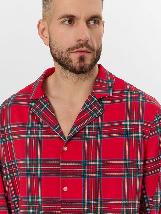 КОМПЛЕКТ МУЖСКОЙ (СОРОЧКА ВЕРХНЯЯ, БРЮКИ)