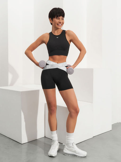 Шорты с двойным поясом - NEVERLATE фото 6