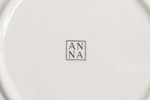 Блюдо, 22 см, керамика, белое, в крапинку, Тыква, Light pumpkin - Anna lafarg фото 5