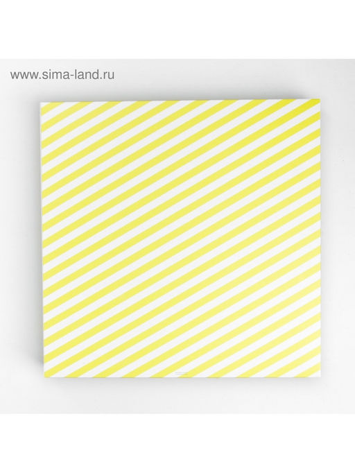 Коробка для торта, кондитерская упаковка, «Поздравляю!», 30×30 см