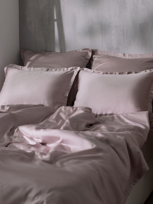 Простыня евро-макси SL Home Tencel, 235280 см, пудра, тенсель - Sima-land home фото 4