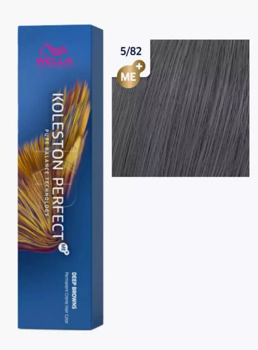 Краска стойкая Koleston Perfect 5/82 светло-коричневый матовый пепельный, Wella Professionals