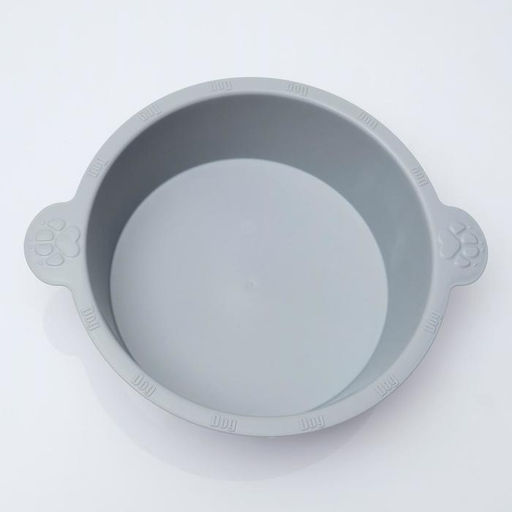 Цена за 2 шт. Миска для собак, круглая, 3 л, микс цветов - Пижон фото 3