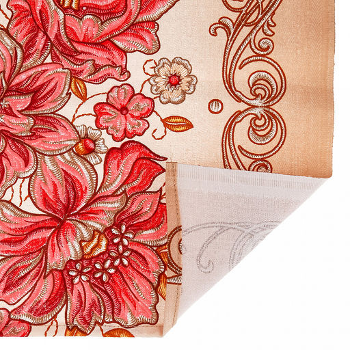 Салфетка сервировочная 50х38см "Летние мотивы-1", хлопок "Премиум" 236г/м2, без упаковки, "Домашняя мода" (Россия)