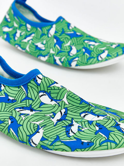 Desenli Erkek ?ocuk Deniz Ayakkab?s?