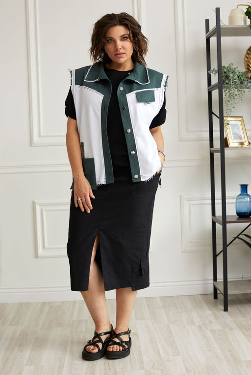 Жилет BegiModa 7009 белый