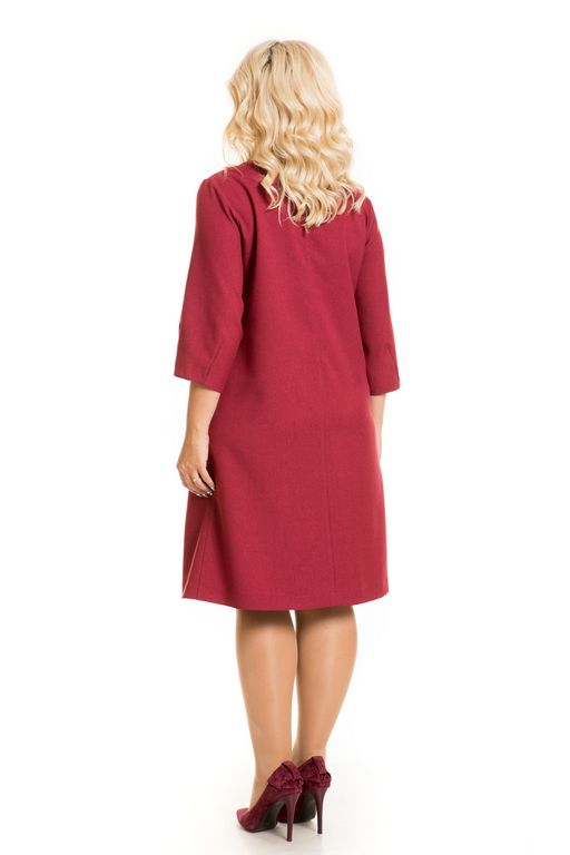 Платье 938 бордовый - Novita фото 5