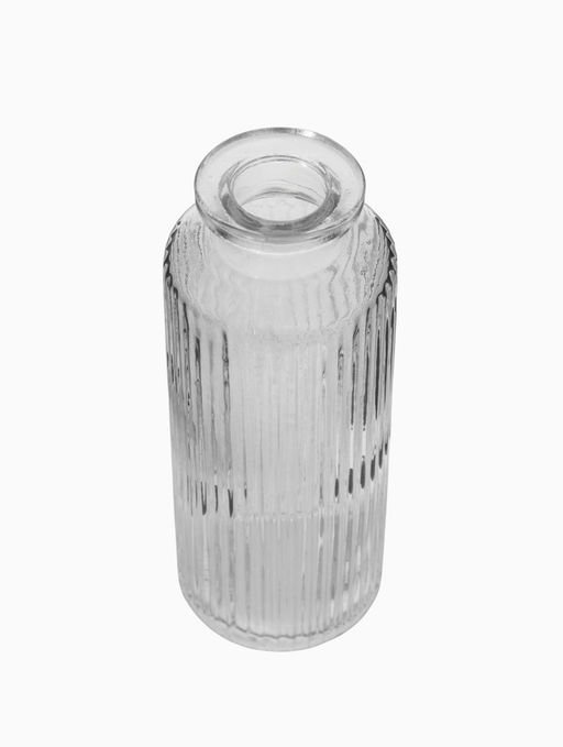 Ваза «Миниатюра», h=8-13 см, набор 12 шт., стекло, прозрачная