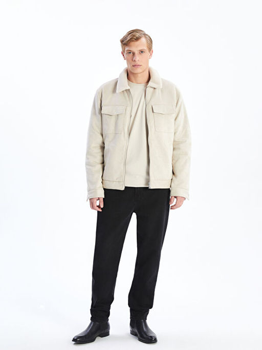 Slim Fit G?mlek Yaka S?et Erkek Mont