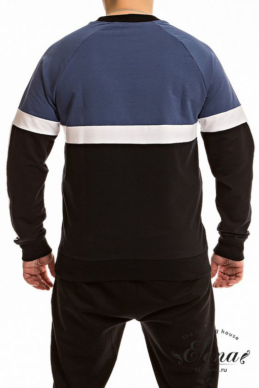 Толстовка М12120Пб Синий