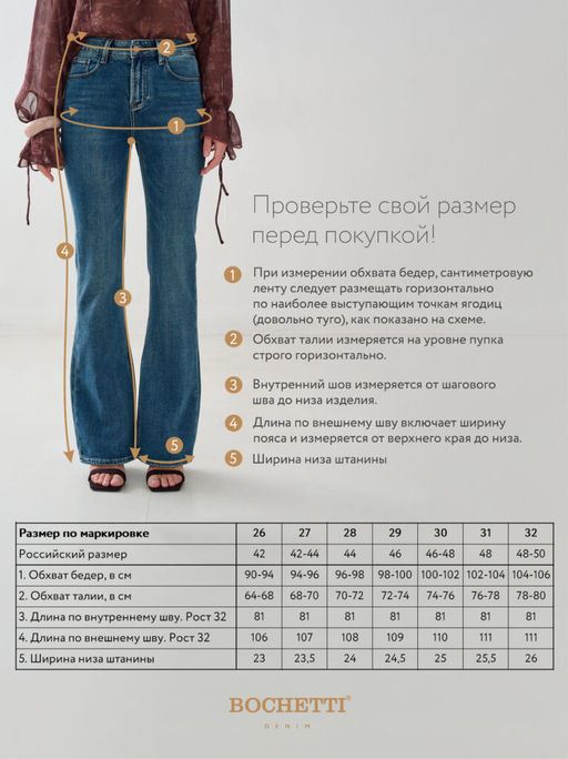 Джинсы женские синие