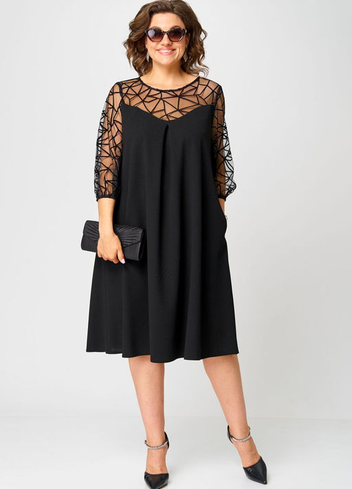 Платье EVA GRANT 7279С черный