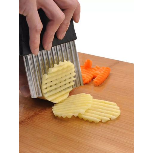 Нож для карвинга (для фигурной нарезки овощей и фруктов) с пластик ручкой ID2093 - Мхт фото 5