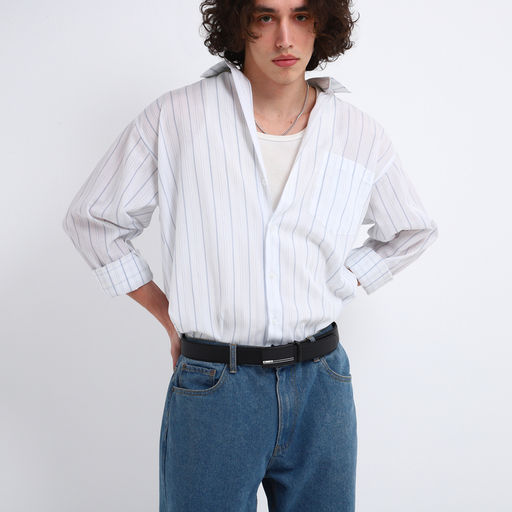 Ремень мужской Великан, ширина 3,5 см, автомат, цвет чёрный - Simaland фото 4