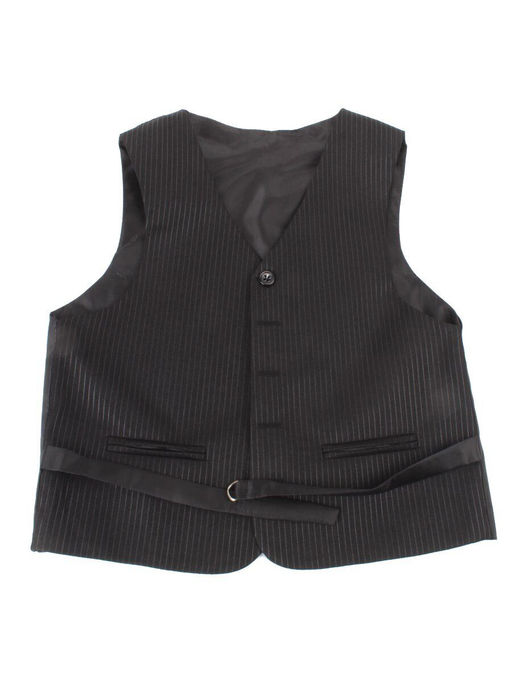 B-4 DK. GRAY Костюм тройка школьный для мальчика (65% шерсть, 35% хлопок)