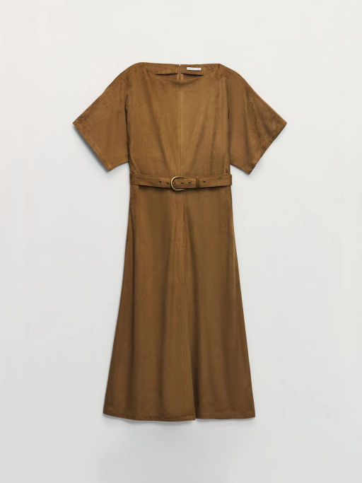 Платье миди с поясом / Zarina