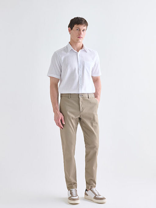 Regular Fit K?sa Kollu Arm?rl? Erkek G?mlek