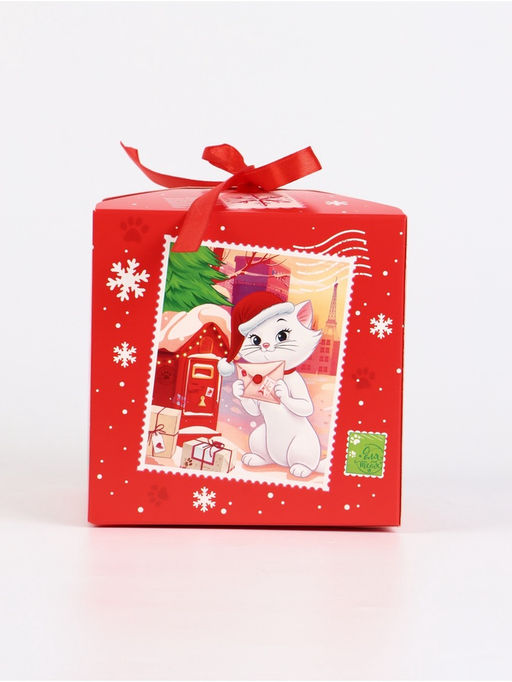 Набор подарочных новогодних коробок 3 шт. «Мультики», 12×12×12 см